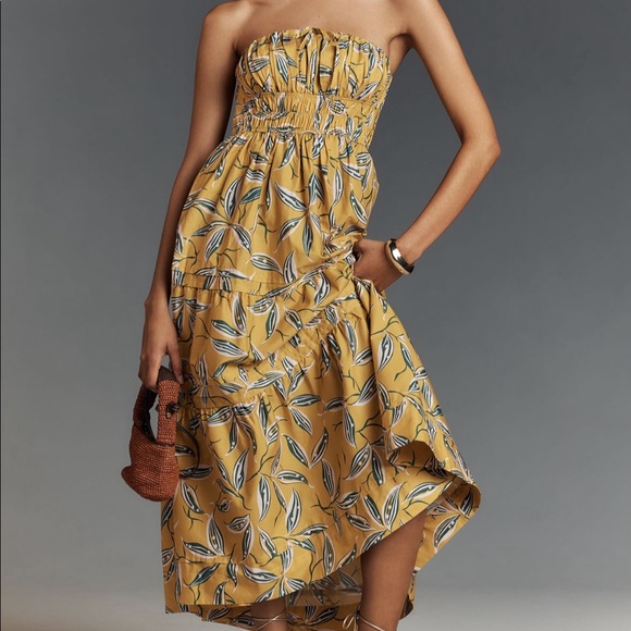 Anthropologie Dresses & Skirts - The Somerset Maxi Dress: Strapless Edition